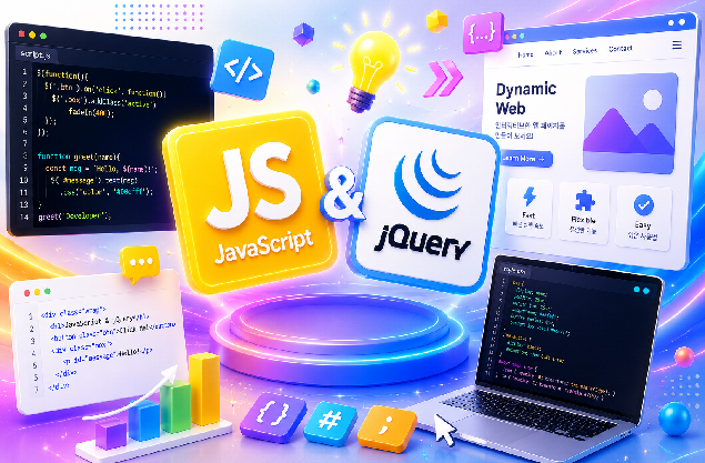 자바스크립트&제이쿼리(javascript&jQeury)
